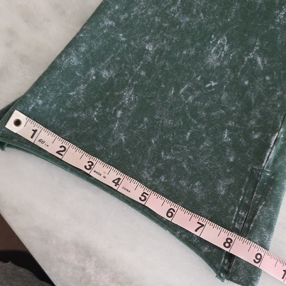 Pinko Teal Acid Wash Pants - Picture 8 of 10